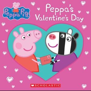 Brand new Scholastic Peppa Pig Valentine's Day Book
